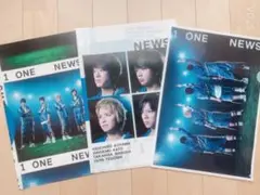 NEWS クリアファイル ONE 3枚
