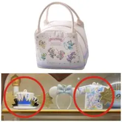 ディズニーシー20周年 カプセルトイ  2個＆ダッフィースーベニアランチケース