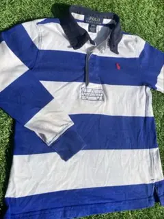 Polo Ralph Lauren ストライプポロシャツ 4T ラガーシャツ