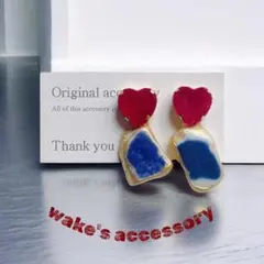 No.326✴︎旅するシー陶器のピアス・イヤリング