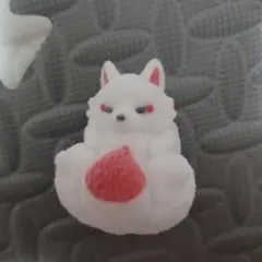 白い狐 フィギュア おもちゃ