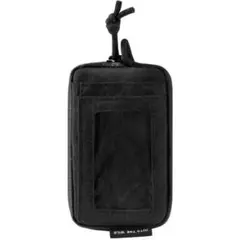 OneTigrisワンティグリス小銭ケース YKK止水ジッパー　(ブラック)