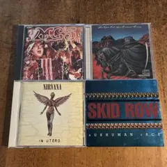 NIRVANA／IN UTERO他　CD4枚まとめ売り　名盤！のみ