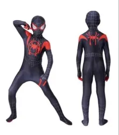 スパイダーマンのコスプレ衣装 子供用 140cm
