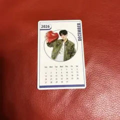 TREASURE FC トレカ ヨシ 2026年もトレジャーと一緒 カード