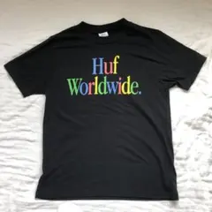 HUF Worldwide ハフ Tシャツ ブラック Sサイズのサムネイル