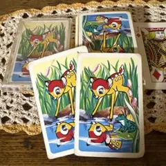 懐古 任天堂 ディズニー 子鹿のバンビ トランプ 1960年代のもの - メルカリ