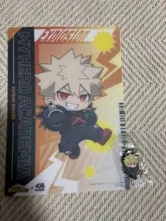 ラバーマスコット・マルチシートセット　くら寿司　 ヒロアカ　爆豪勝己