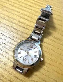 テ*ン様 【ジャンク品？】CITIZEN アナログ時計 シルバー/ピンクゴールド