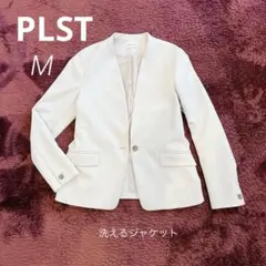PLST ☆ノーカラージャケット 洗えるジャケット　セレモニー卒業入学式