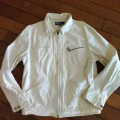 Vintage　90s ポロラルフローレン　91Bタイプ　生成りデニムジャケット