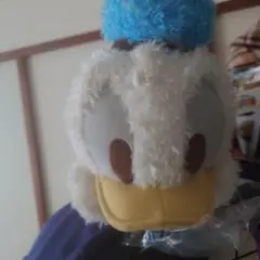 ドナルドダック ぬいぐるみ 帽子付き 約30cm