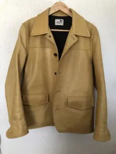 【日本製】BY GLAD HAND レザージャケット 茶 L カーコート 牛革 2025年最新】グラッドハンド レザーカーコートの人気アイテム - メルカリ