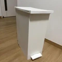 KEYUCA両開きダストボックス L（27L）ホワイト ゴミ箱