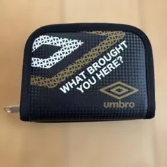 umbro 二つ折り財布 ラウンドファスナー