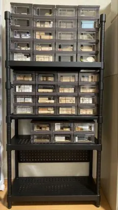 bauhutte バウヒュッテ BHS-600SM-BK デスク サイドラック