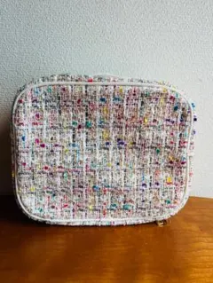 新品未使用 My little Box ツイード バニティ ポーチ