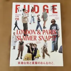 FUDGE 2022年8月号 LONDON & PARIS