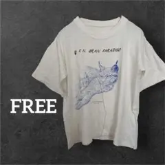 1点もの❣️P.N. GRAN PARADISO 猫イラスト Tシャツ