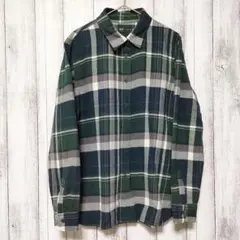 UNIQLO ユニクロ (M)　フランネル チェックシャツ　レディース