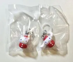 いちごめじるしアクセサリー　キティ & シナモロールセット