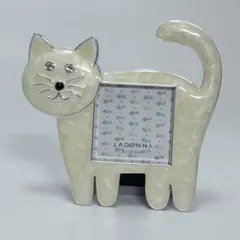 ラドンナ フォトフレーム 猫 PET18-S2-WHのサムネイル