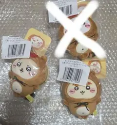 ちいかわ モモンガ ラッコ シーサー マスコット　たぬきだもん　C賞 セット