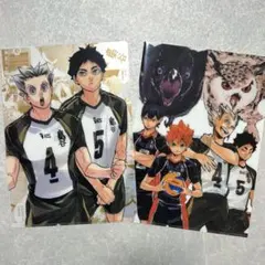 ★最終値下げ★【2点セット】ハイキュー展 梟谷 木兎 赤葦 A4クリアファイル