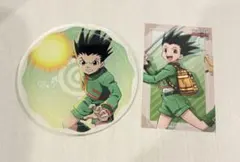 ハンターハンター ゴン グラッテ アクリルコースター Gratte 特典