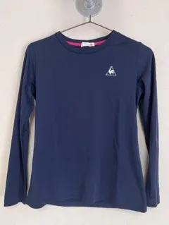le coq sportifネイビー 長袖Tシャツ クルーネックSサイズ