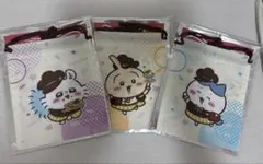 ちいかわ ココス 巾着ポーチ ハチワレ　うさぎ　モモンガ