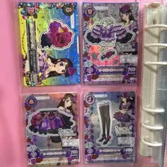 アイカツカード プレミアムレア ローズボンボンコーデ 紫吹蘭