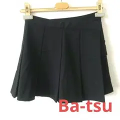 【Ba-tsu】プリーツスカート ミニスカート フレア 全巻きスカート アーミー