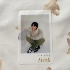 なにわ男子『I wish』クリアソロカード 大西流星