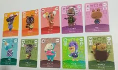 amiiboカード　あつまれどうぶつの森　10枚セット