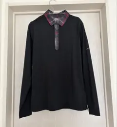 Nike ゴルフ　メンズ　Mサイズ　長袖ポロシャツ ゴルフウェア 速乾