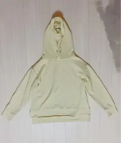 パーカー ライトイエロー Mサイズ　トレーナー　春秋のサムネイル