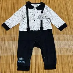 ミッキー柄ロンパース 80cm