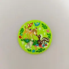 ディズニー刺繍缶バッジ 2　バンビ