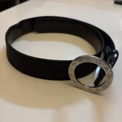 BVLGARI ベルト ブラック サークルロゴのサムネイル
