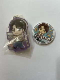 BTS ジョングク jungkook 缶バッジ2個セット - メルカリ