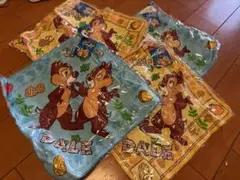 チップとデール ハンドタオル 4枚セット