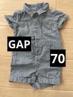 babyGAP ロンパース　デニム　70 カバーオール