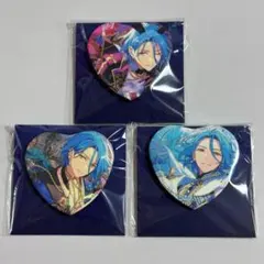 あんスタ HiMERU 傾心 ハート 缶バッジ 中国 オフライン 3点セット