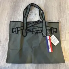 グレー トートバッグ