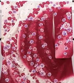 振袖 刺繍 金駒 紋意匠 MO3735 - メルカリ