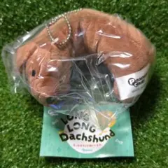 ガチャ LONG LONG Dachshund ダックスフンドぬいぐるみ レッド