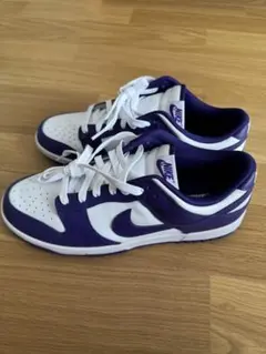 NIKE Dunk Low パープル ホワイト
