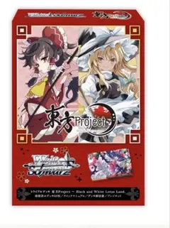 ヴァイスシュヴァルツ 東方　東方Project～ 4コン　TD ヴァイスシュヴァルツ 東方project TD ノーマル4コン Box付き - メルカリ