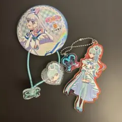 わんだふるぷりきゅあ　キュアリリアン　キュアニャミー　キーホルダー　ミラー